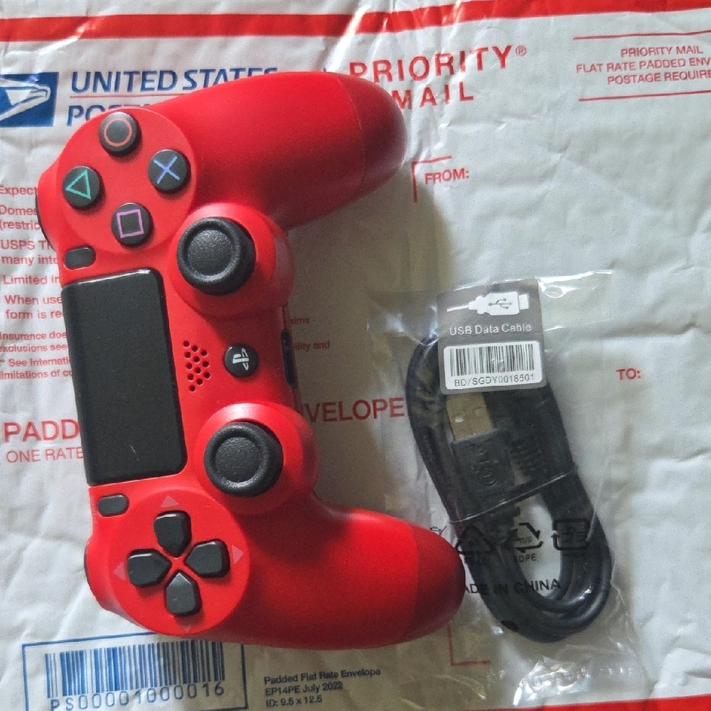 Red SONY Dualshock 4 Playstation 4 Controller
